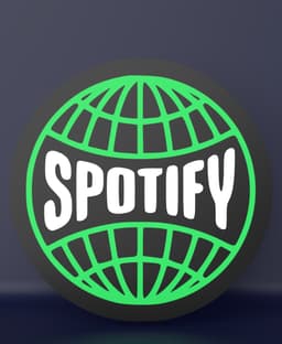 Spotify - Led strip compatible 3d model