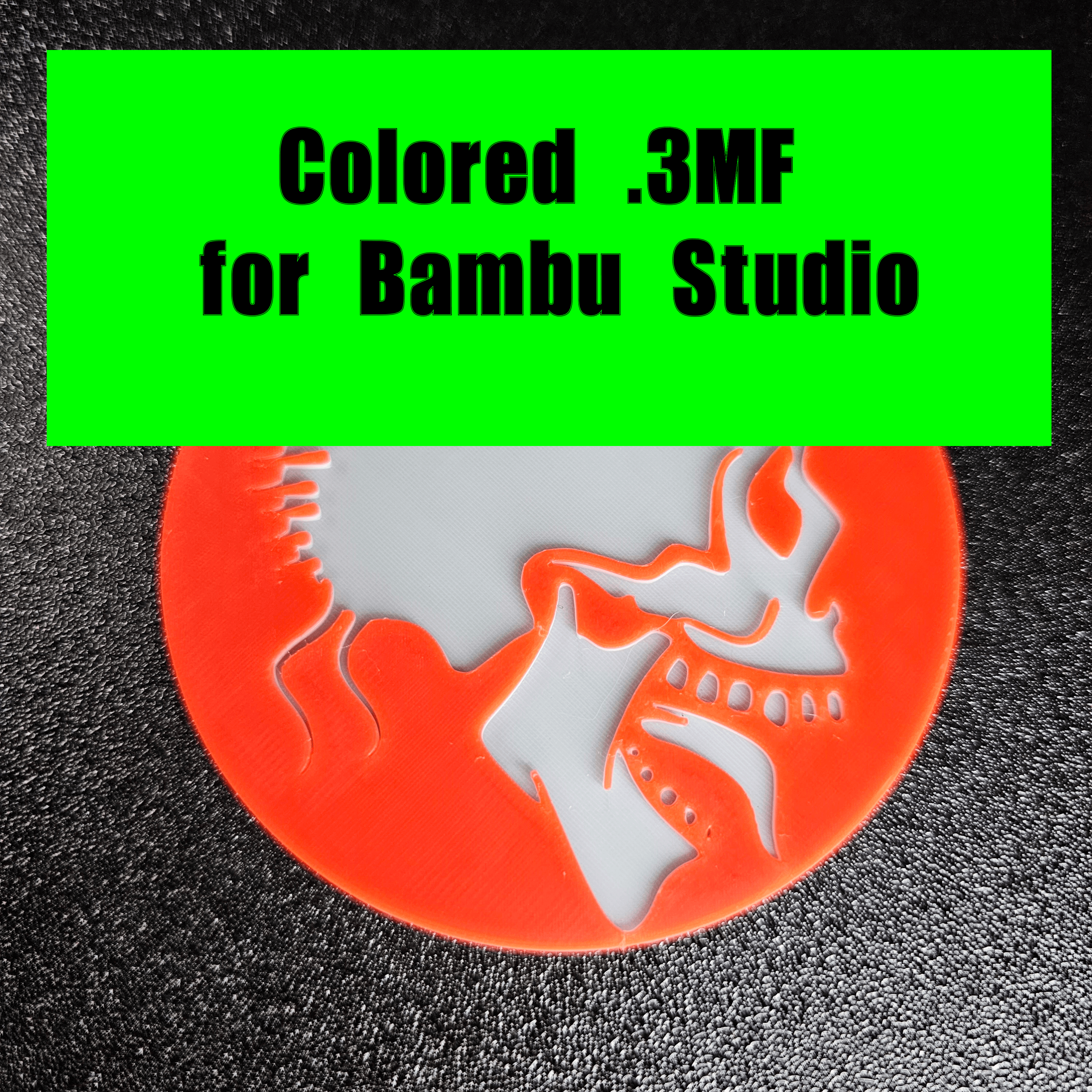 Crazy Skull Coaster Colored 3d model