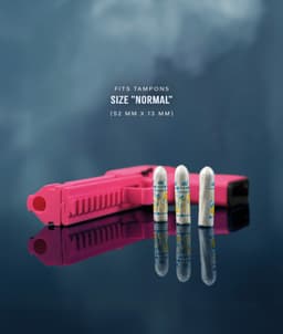 PMS - Period Missile System - Tampon Pistol 3d model