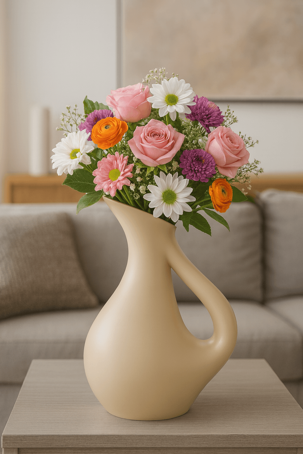 Handle Vases Collection 3d model