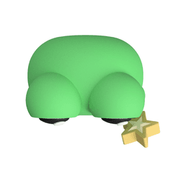 Cute Cryptid Loveland Frogman Figure | 3D Printable Royalty-Free 3d model