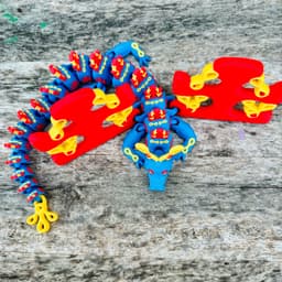 Winged Autism Dragon (3mf) 3d model