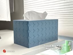 Kleenex Costco Tissue Box Cover V1 3d model