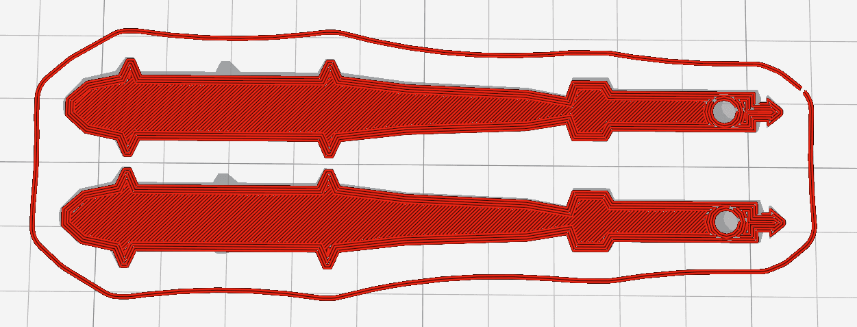 Studded Club 3d model
