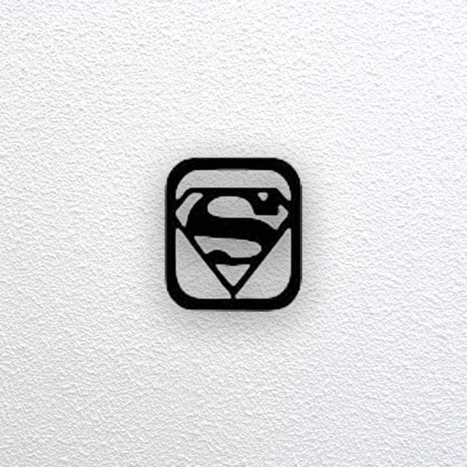 Superman Wall Art 3d model