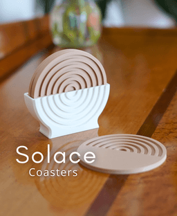Solace Coasters 3d model