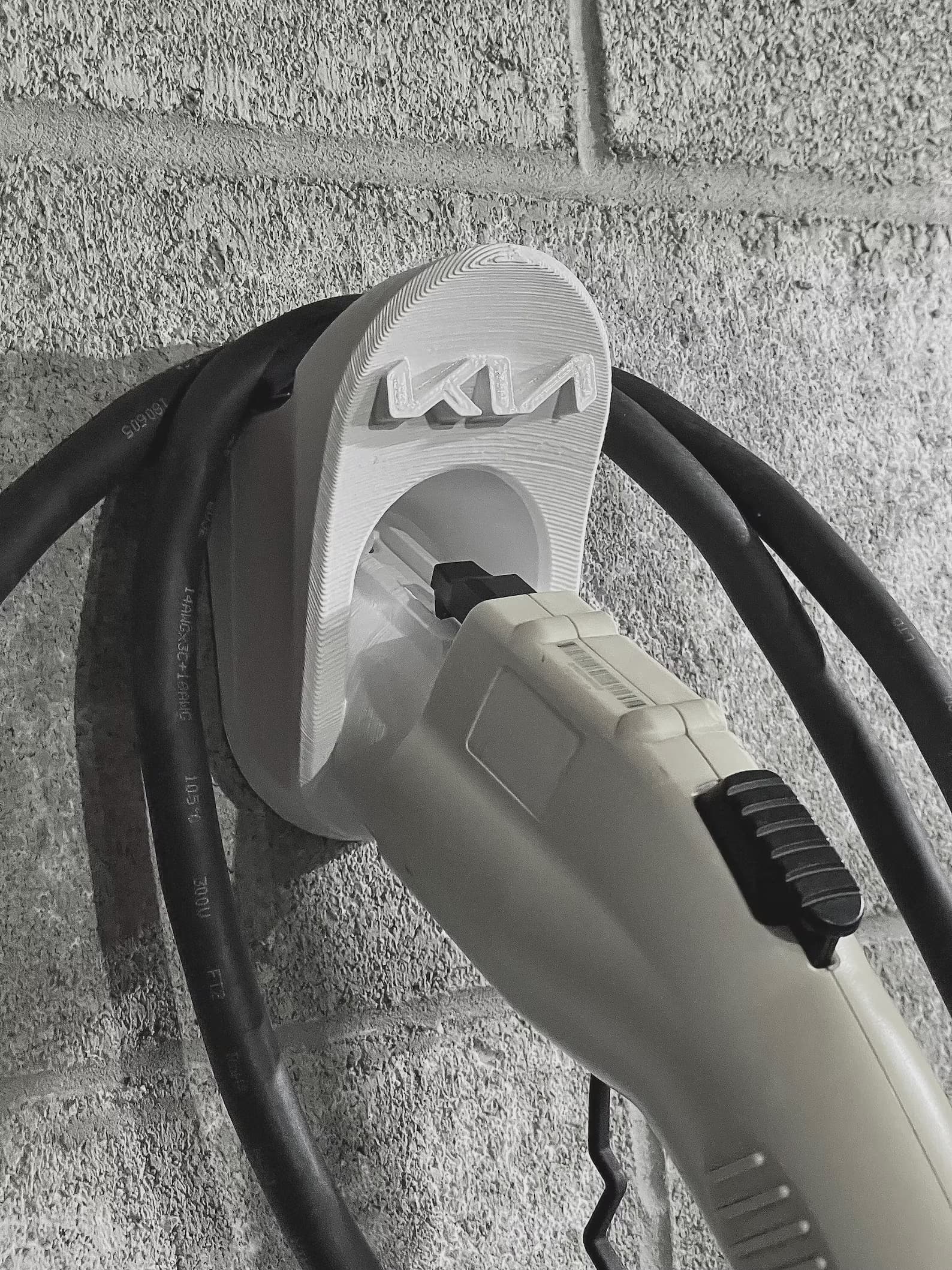 Kia EV Charger Hanger 3d model