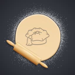 Gradution Cap Cookie Cutter, Biscuit Cutter 3d model