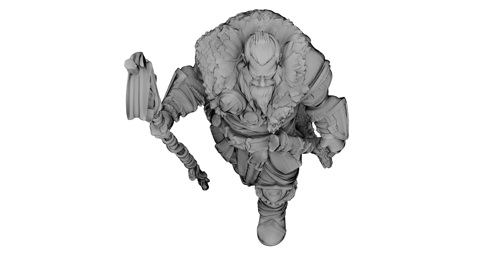 Frostbeard the Wander 3d model