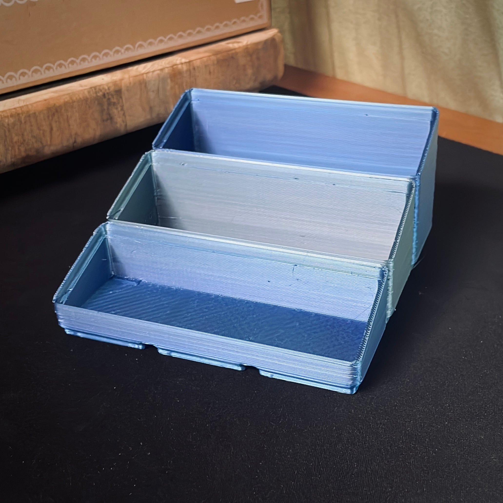 Gridfinity | Wide Tiered Bins 3d model