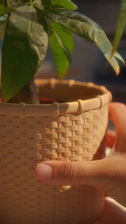 Weave Planter 3d model