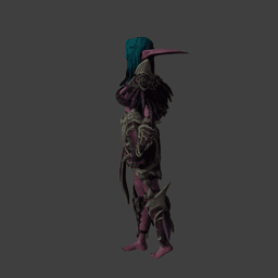 Elf Druid 3d model