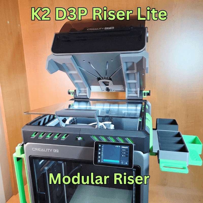 D3P K2 LITE RISER 3d model