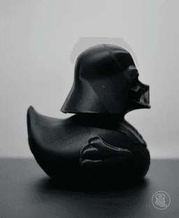 Darth Vader Duck 3d model