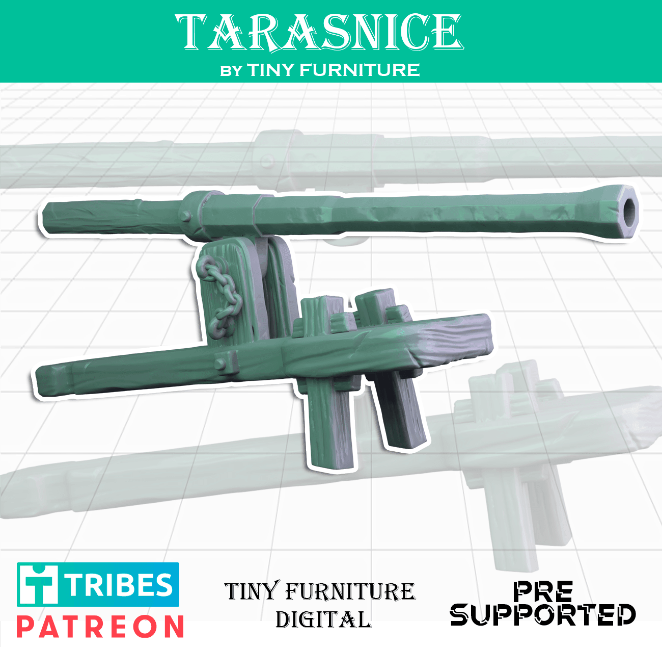 Tarasnice (Medieval Artillery) 3d model