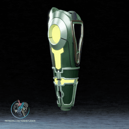 Samus Power Armor Blaster 3D Printer STL File 3d model