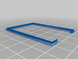 Lite3DP-S1 LCD frame 3d model