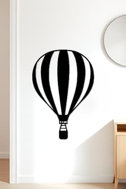 Balloon Wall Art, Wall Decor, Home Decor 3d model