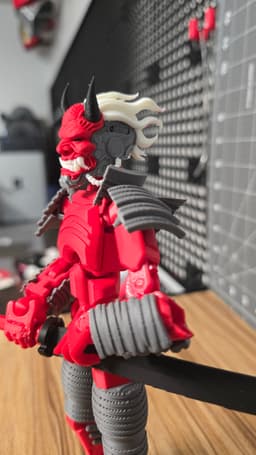 Cyber Oni-Samurai 13 3d model
