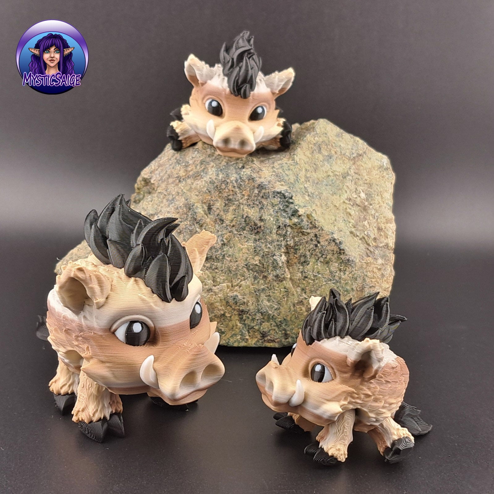 Warthog Puffling - Exclusive Model 3d model
