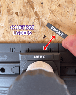 Cable Organiser USBC 1x1 - Cargo Attachment 3d model