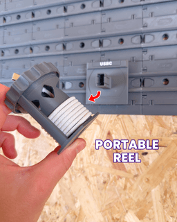 Cable Organiser USBC 1x1 - Cargo Attachment 3d model