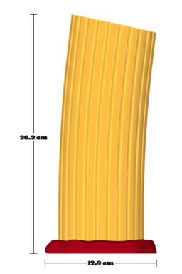 Lampadone Rigatone 3d model