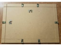 Decorative picture frame A3 3d model
