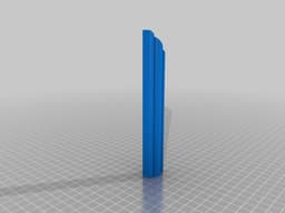 Decorative picture frame A3 3d model