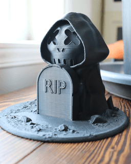 Grim Reaper Phone Holder 3d model