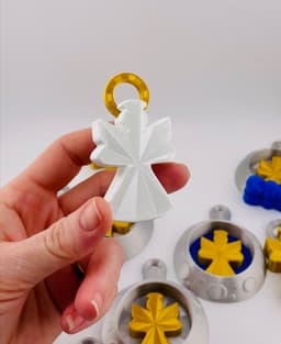 Angel Ornament Set 3d model
