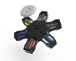 Fidget Flower Dice 3d model