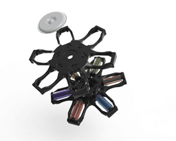 Fidget Flower Dice 3d model