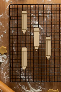 Pencil Cookie Cutter, Biscuit Cutter 3d model