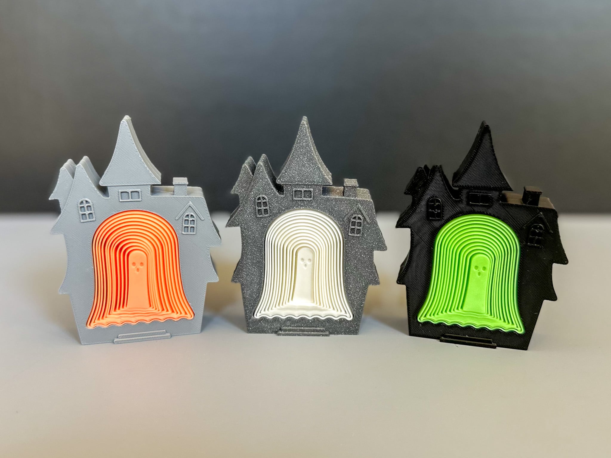 Ghost Layered Fidget (2 sizes) 3d model