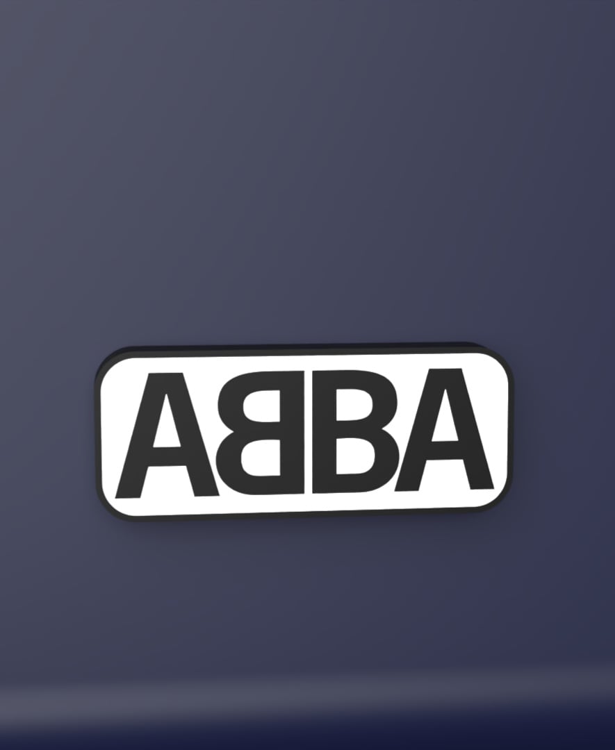 ABBA - LED Strip compatible 3d model