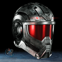 Mr Yosh Helmet 3D Printer STL File 3d model