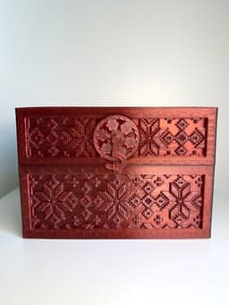 Storage Chest Slavic Pattern.stl 3d model