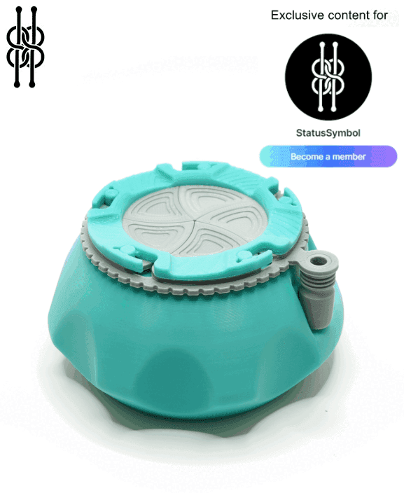 Mechanical Iris Box v2 - Skin #1 3d model