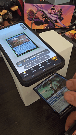 TCG Munkey Card Scanner With Phone Tower 3d model