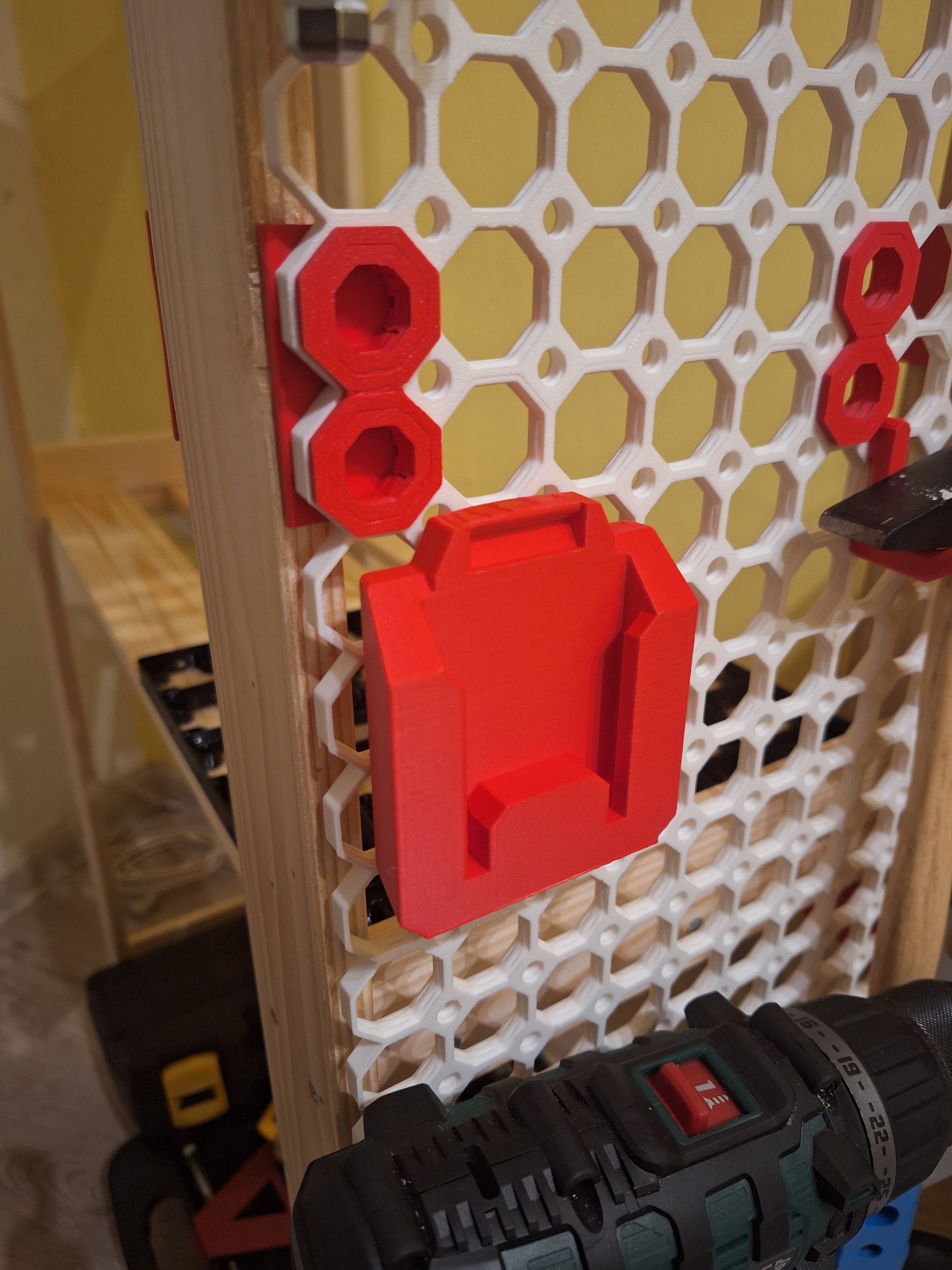 Multiboard Parkside Battery Holder 3d model