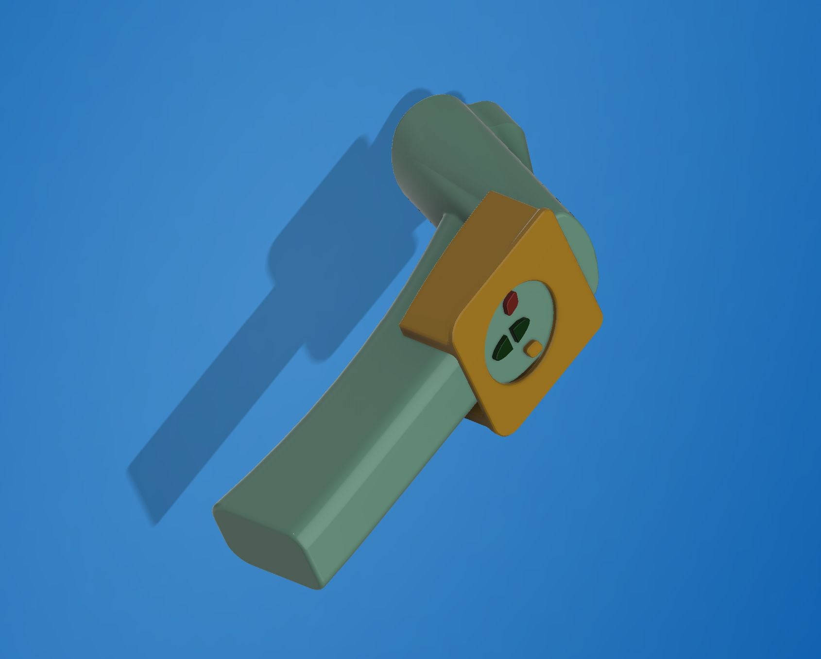 IR Thermometer Mount 3d model