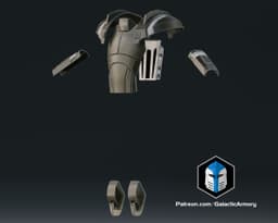 Fallout NCR Ranger Armor - 3D Print Files 3d model