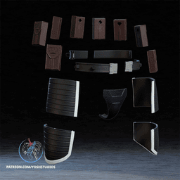 Agent Venom Armor 3D Printer STL File 3d model