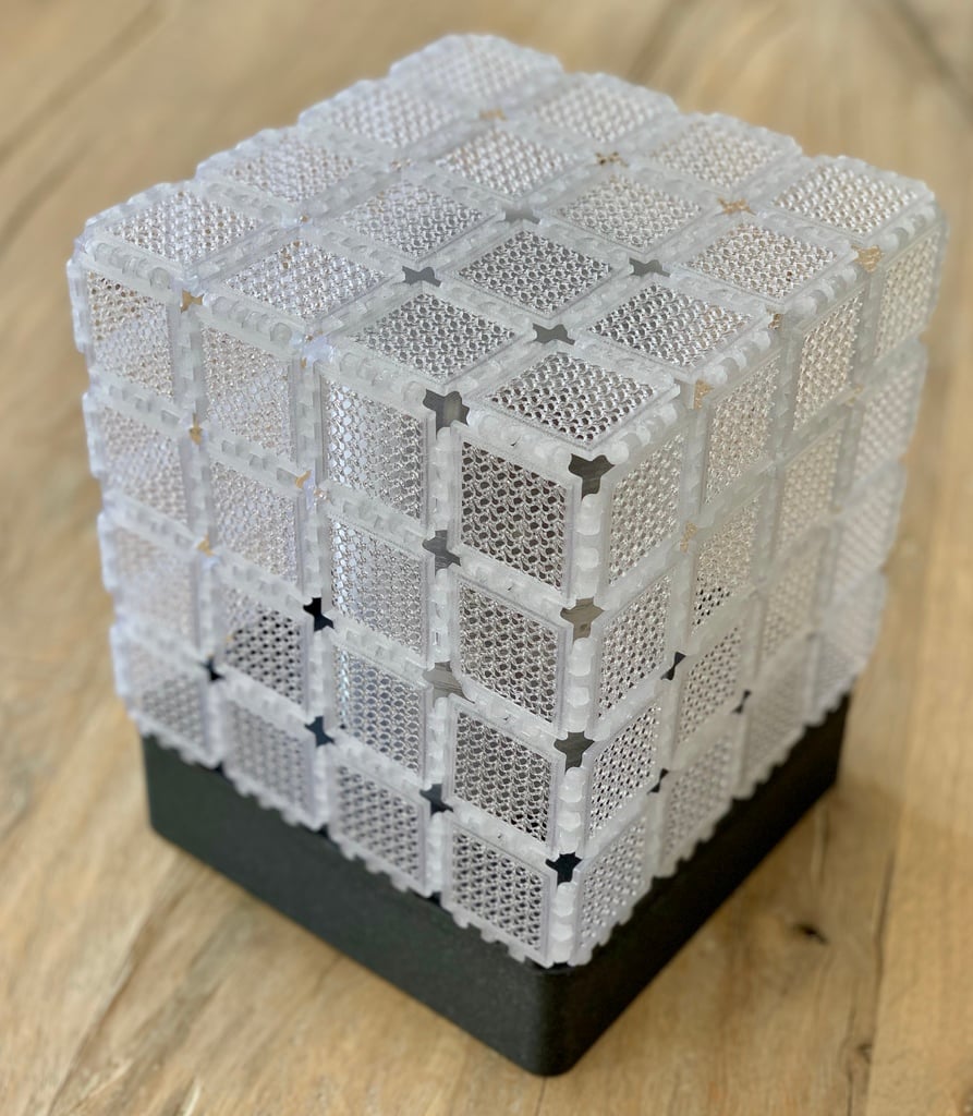 Printable LED Lamp 3d model
