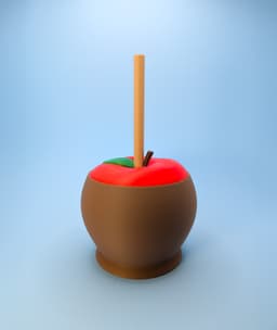 Candied Apple Jar 3d model