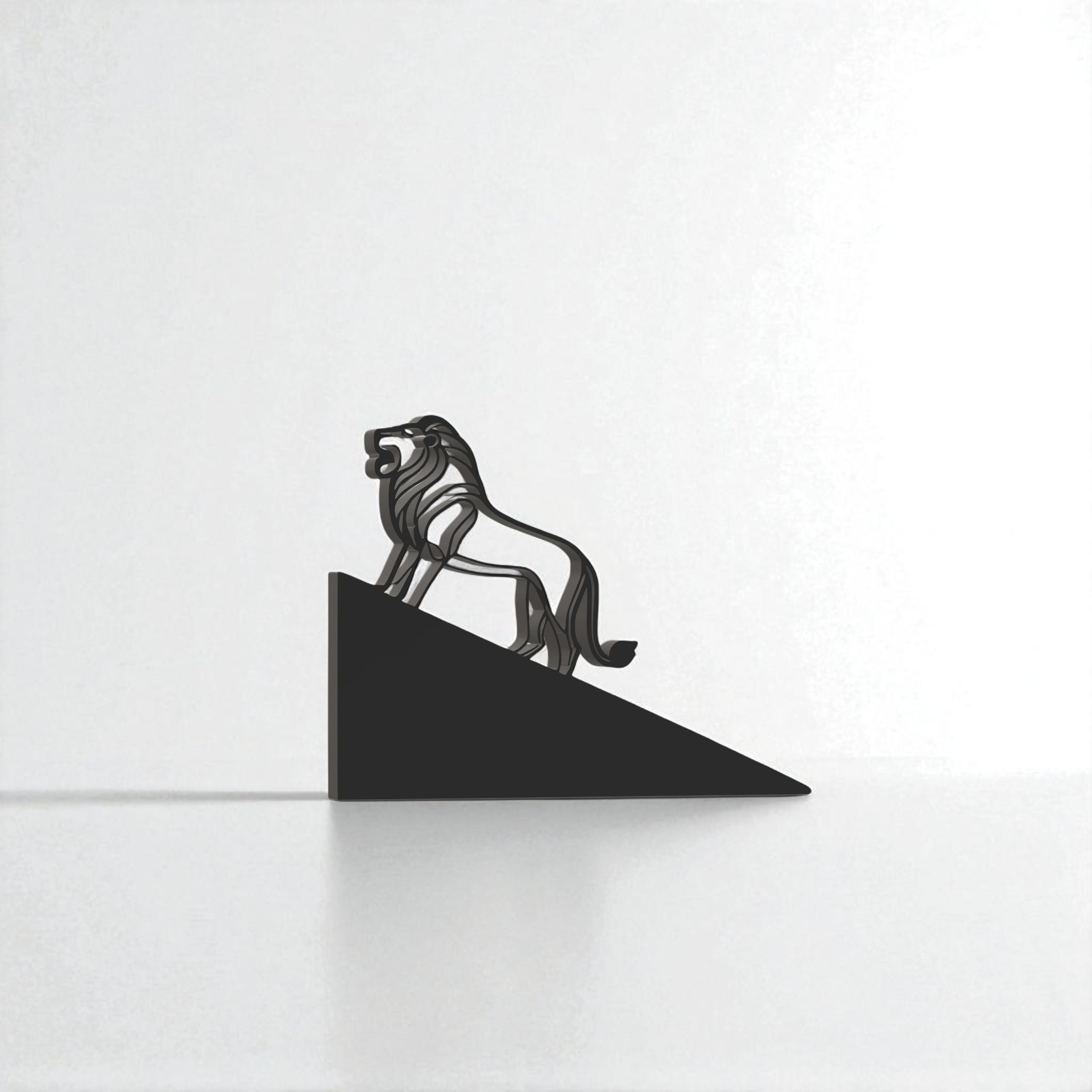 Door Stop, Lion Door Stopper, Door Back, 2 Different Models 3d model