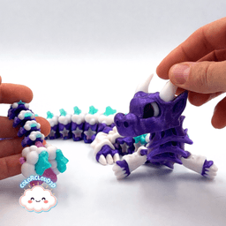 Starfall - Articulated Dragon 3d model