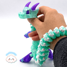 Starfall - Articulated Dragon 3d model