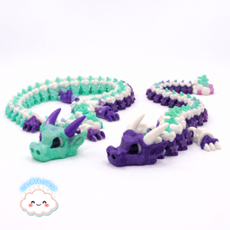 Starfall - Articulated Dragon 3d model
